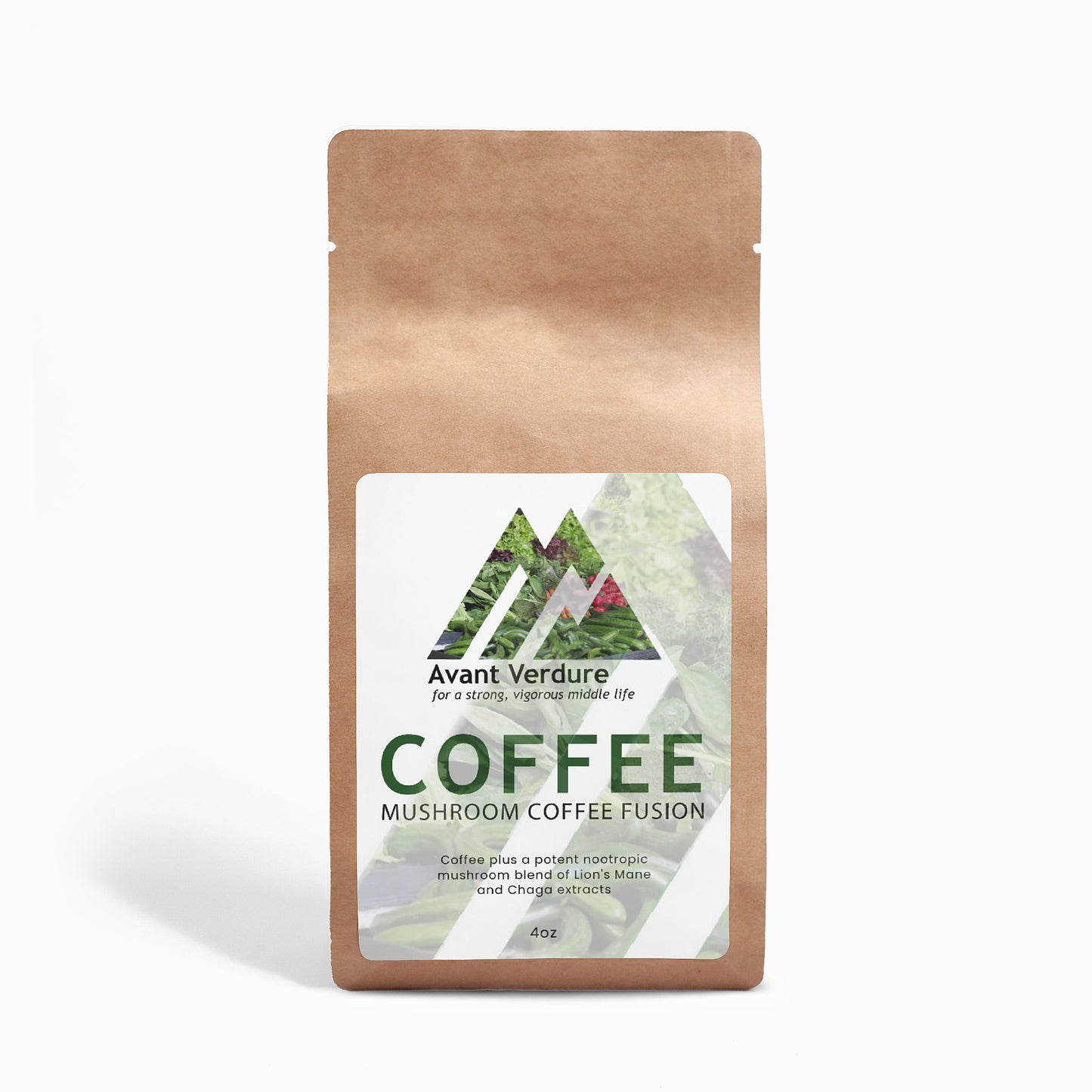 Mushroom Coffee Fusion - Lion’s Mane & Chaga 4oz